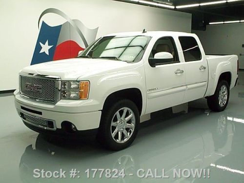 2012 gmc sierra denali crew nav rearview cam 20&#039;s 9k mi texas direct auto