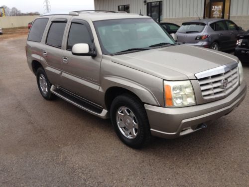 2003 cadillac escalade, awd, tv, loaded