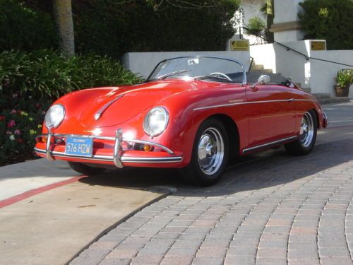 1957 356a porsche speedster, same owner since 1971, immaculate so cal car