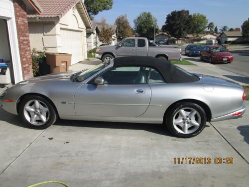 1999 jaguar xk8 convertible 2-door 4.0l silver