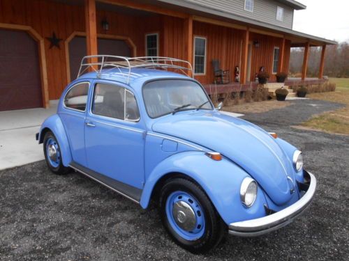 1966 volkswagen classic beetle beautiful vintage bug runs excellent ~ no reserve