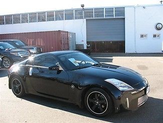 2005 nissan 350z enthusiast automatic leather heated seats black wheels clean