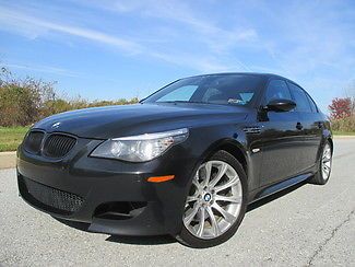 Bmw m5 stick shift extended warranty and maintenance cpo nav loaded clean car