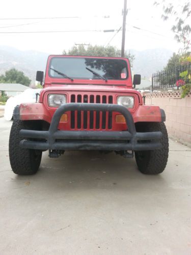 1995 jeep wrangler se sport utility 2-door 2.5l