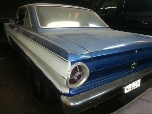1965 ford falcon hardtop rolling shell rust free