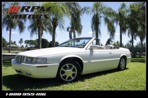 2000 eldorado etc coach builders convertible! 47k low miles!! 1 owner! florida!
