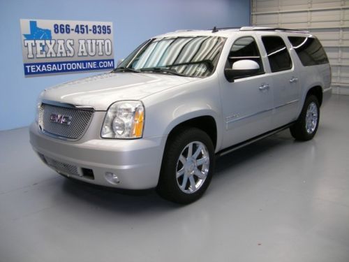 We finance!!!  2010 gmc yukon xl denali roof nav 2 tv&#039;s heated seats texas auto