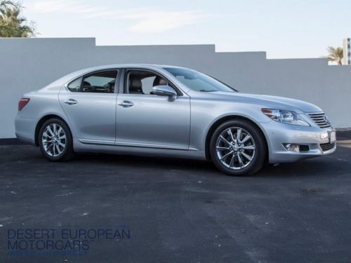 2010 lexus ls 460 silver sedan