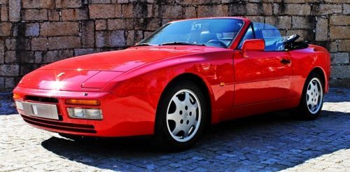 1991 lhd porsche 944 turbo cabriolet one owner 45.000kms-27961miles