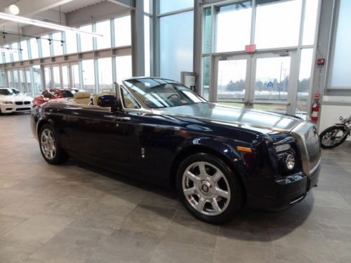 Drophead phantom chromes stainless teak loaded 493k msrp