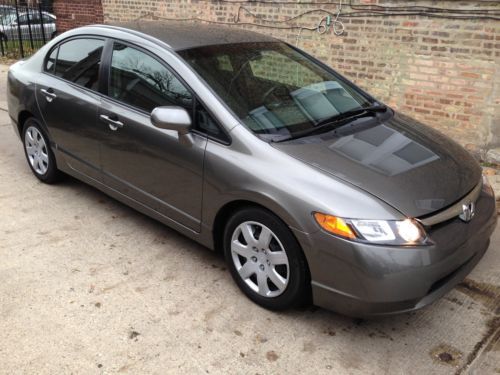 2008 honda civic lx sedan 4-door 1.8l as is