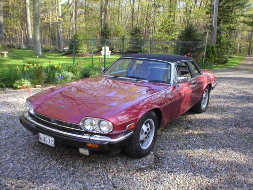 1987 jaguar xjs-c (cabriolet)- nice but not running