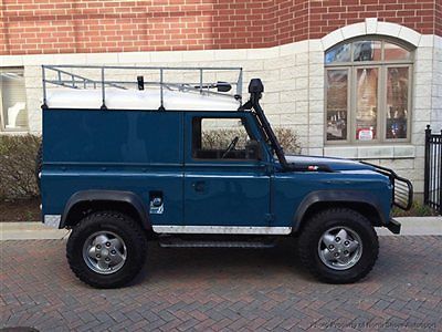 1984 land rover defender 90 200 tdi turbo diesel 5-speed rhd rhino bar 4-cyl cd