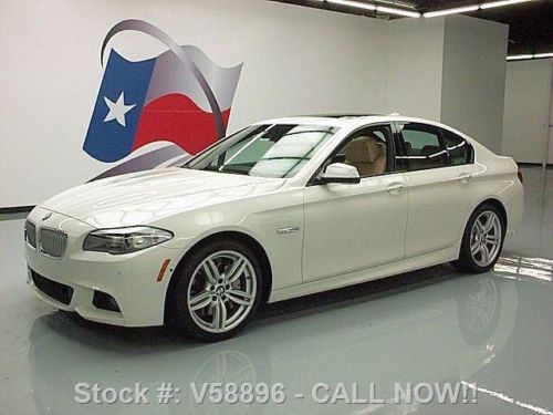 2012 bmw 550i m-sport sunroof nav driver assistance 18k texas direct auto