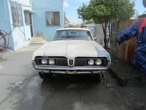 1968 mercury cougar base 5.0l 302-4v j