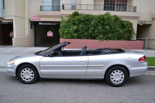 2005 chrysler sebring convertible clean title mileage: 85,000