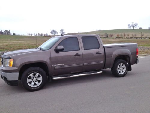 2007 gmc sierra 1500 classic slt crew cab pickup 4-door 5.3l, clean carfax!