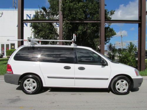 Clean 1 owner mini cargo van delivery service truck *e-z glide ladder rack*