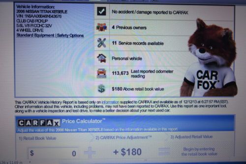 2006 Nissan Titan SE 4X4 off road Ext King Cab 6.5' bed Pickup, V8-5.6L,clean, US $11,900.00, image 23