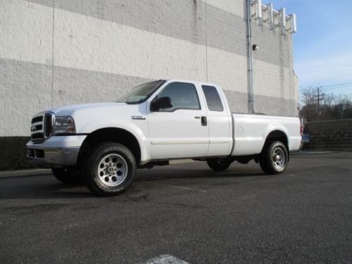 05 f-250 4x4 8 foot bed leather interior