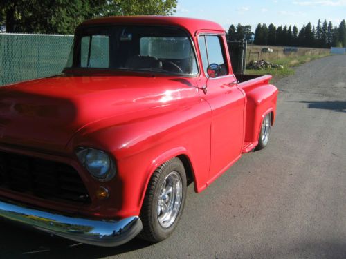 1955 chevrolet 3100 custom cab short bed stepside 406 thumper 700r4