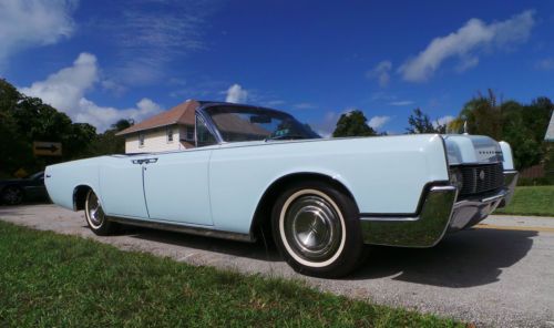 1967 lincoln continental convertible - price reduced!