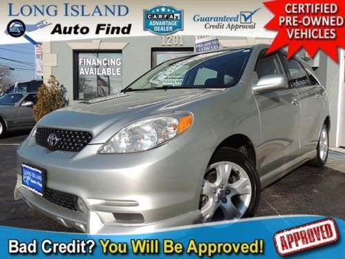 04 matrix auto transmission cruise sunroof wagon alloys one owner clean carfax!