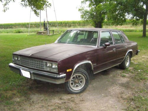 1983 chevrolet malibu classic