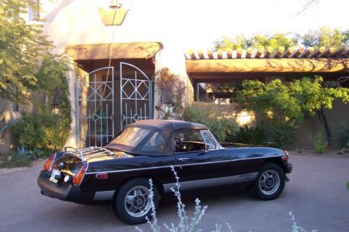 Mgb 1980 limited edition-original paint,decals,top,interior,engine-47,082miles-