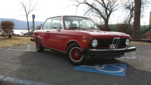 1976 BMW 2002 VERONA RED EXCELLENT CONDITION INSIDE & OUT!!!, image 5