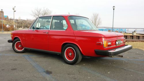 1976 BMW 2002 VERONA RED EXCELLENT CONDITION INSIDE & OUT!!!, image 9