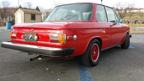 1976 BMW 2002 VERONA RED EXCELLENT CONDITION INSIDE & OUT!!!, image 11