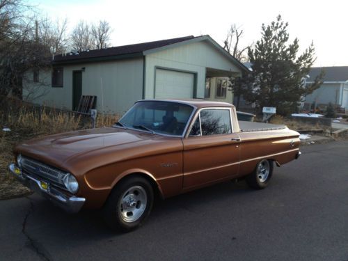 Clean,good running 61 falcon ranchero