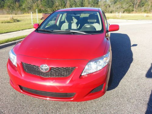 2010 toyota corolla-le-22k miles