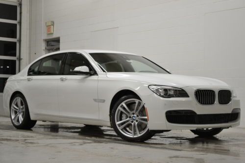 Great lease/buy! 14 bmw 750lxi executive msport no reserve driver assistance gps