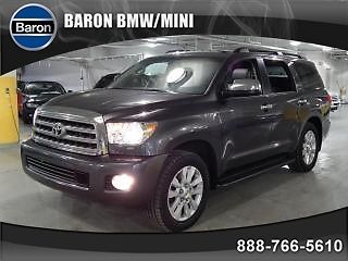 2011 toyota sequoia platinum / navigation / 3rd row / moonroof / one owner