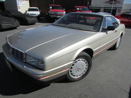 1992 cadillac allante pininfarina design convertible 2-door 4.5l