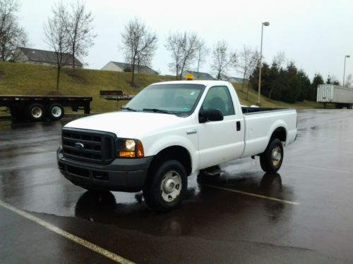 2005 ford f250 s.d. pick up ,low miles fleet owned/operated ....