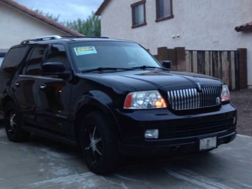 2004 black lincoln navigator ultimate luxury