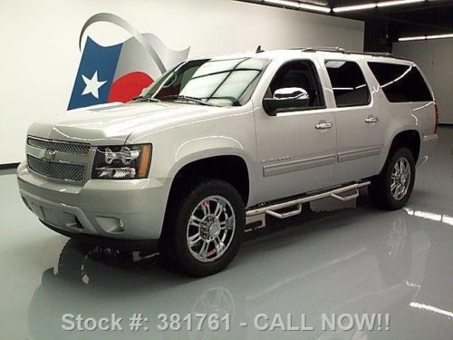 2011 chevy suburban 2500 lt 4x4 sunroof nav dvd 39k mi texas direct auto