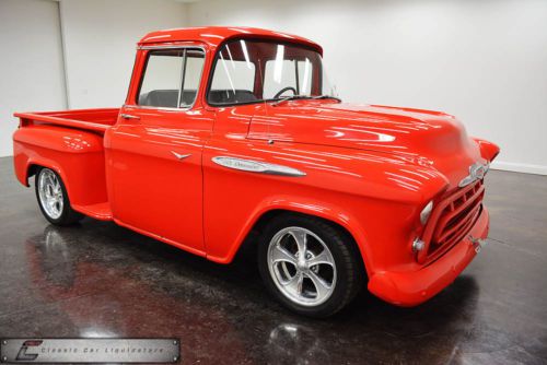 1957 chevrolet custom big back window pickup nice must see!