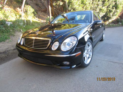 2004 mercedes-benz e55 amg base sedan 4-door 5.5l