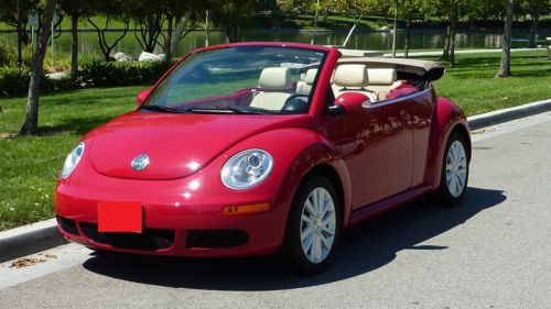 2008 volkswagen beetle se convertible 2-door 2.5l