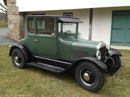 1927 ford model t coupe resto-rod