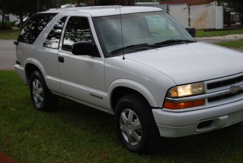 2003 Chevy Blazer LS 4x4 4WD 1 Owner Florida Title Extra Low Miles 40k, image 3