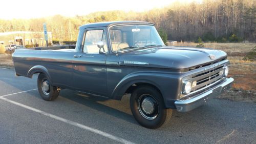 1962 ford f 100 unibody
