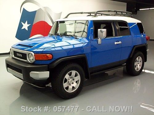 2007 toyota fj cruiser 4x4 automatic roof rack 77k mi texas direct auto