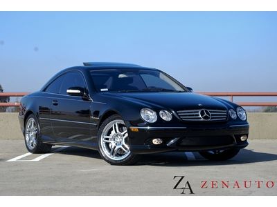 2006 mercedes benz cl55 amg black msrp $125k supercharged 76k loaded must see
