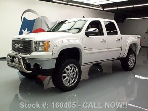 2013 gmc sierra crew 4x4 lift xtreme leather nav 11k mi texas direct auto