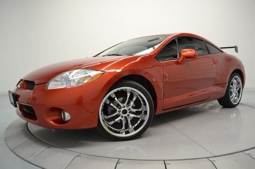 2008 mitsubishi eclipse gt orange under glow spoiler rims